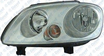 HELLA 1EE010203-021 Far Sag Elektrikli Touran 03-06 Caddy 04>11
